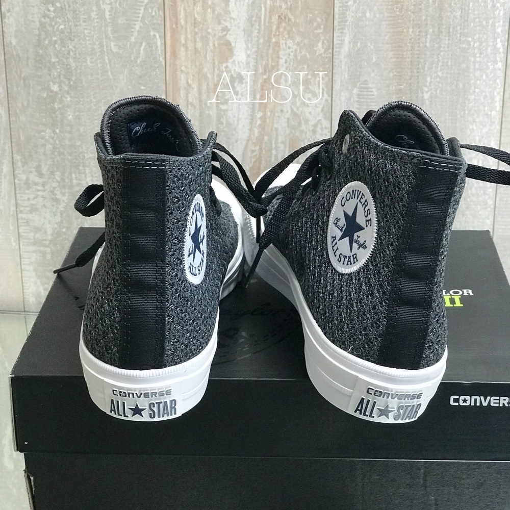 Converse Chuck Taylor|| HI Flyknit Thunder White W - Picture 3 of 7